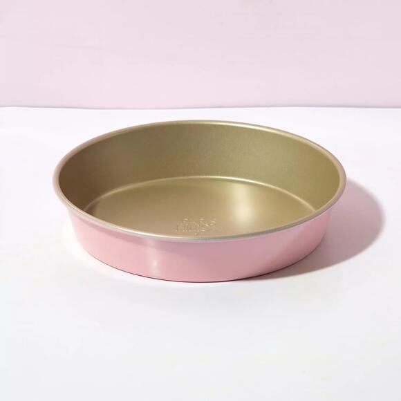 PARIS HILTON 9 inch Cake Pan Bakeware Pink Champagne Nonstick Heavy Duty New - Picture 12 of 13